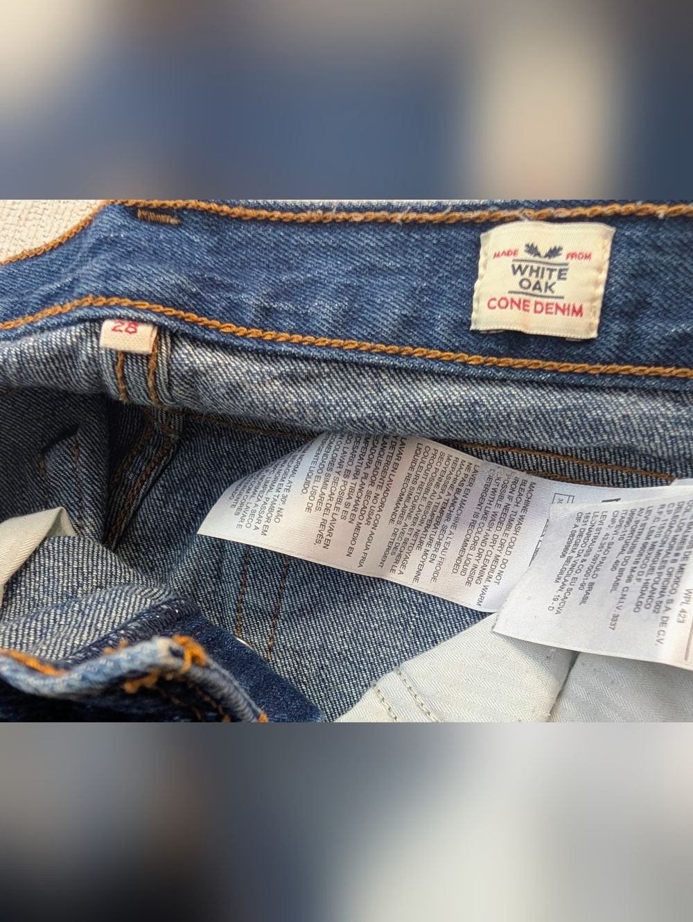 Levi's White Oak Cone Denim Jeans - Picture 7 of 7
